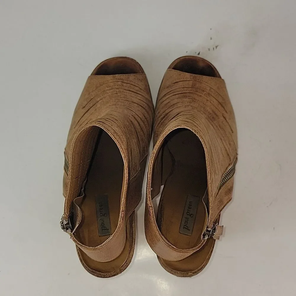 Paul Green Cayanne‎ Peep Toe Sandal (Women)